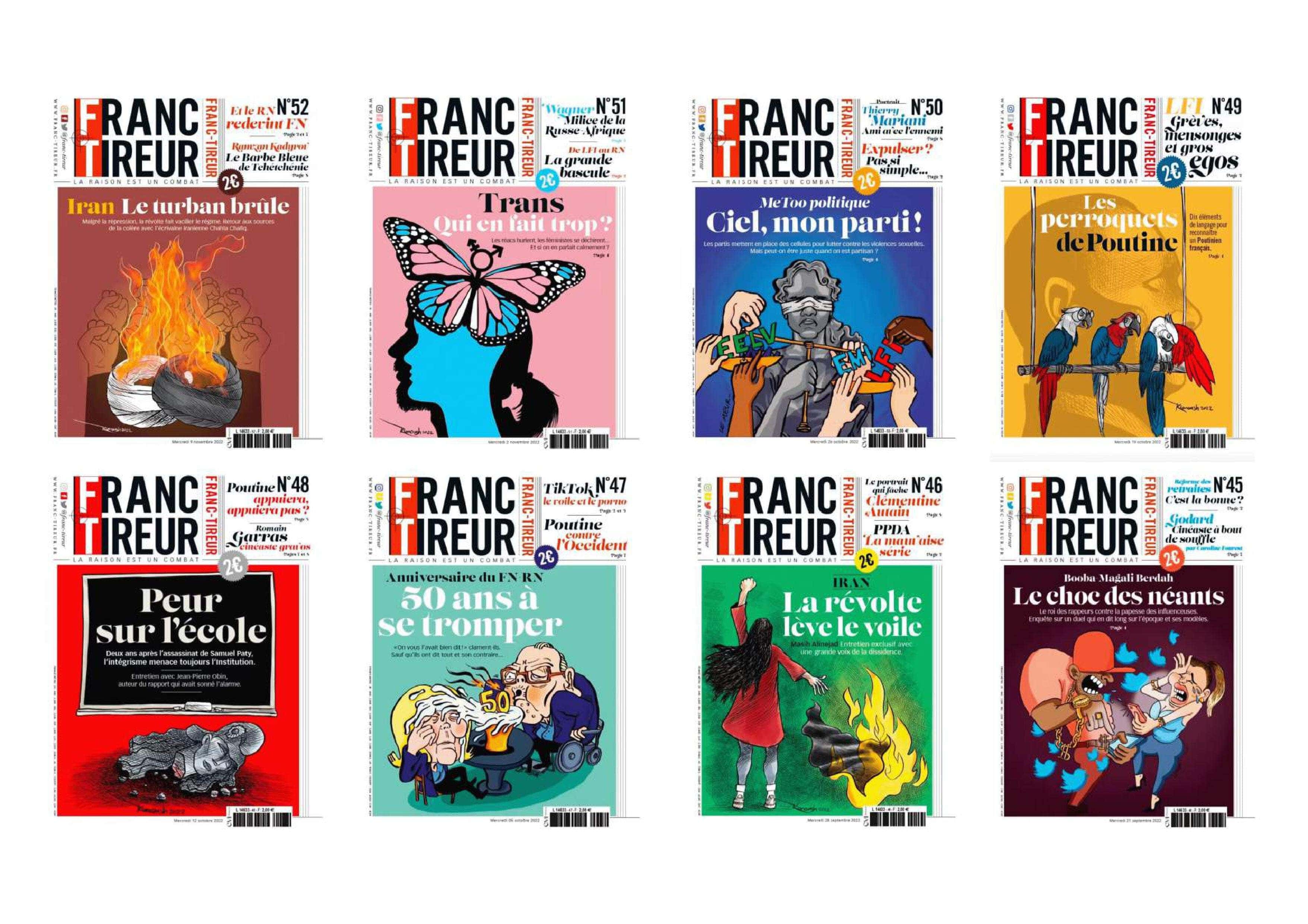 Couvertures Franc-Tireur